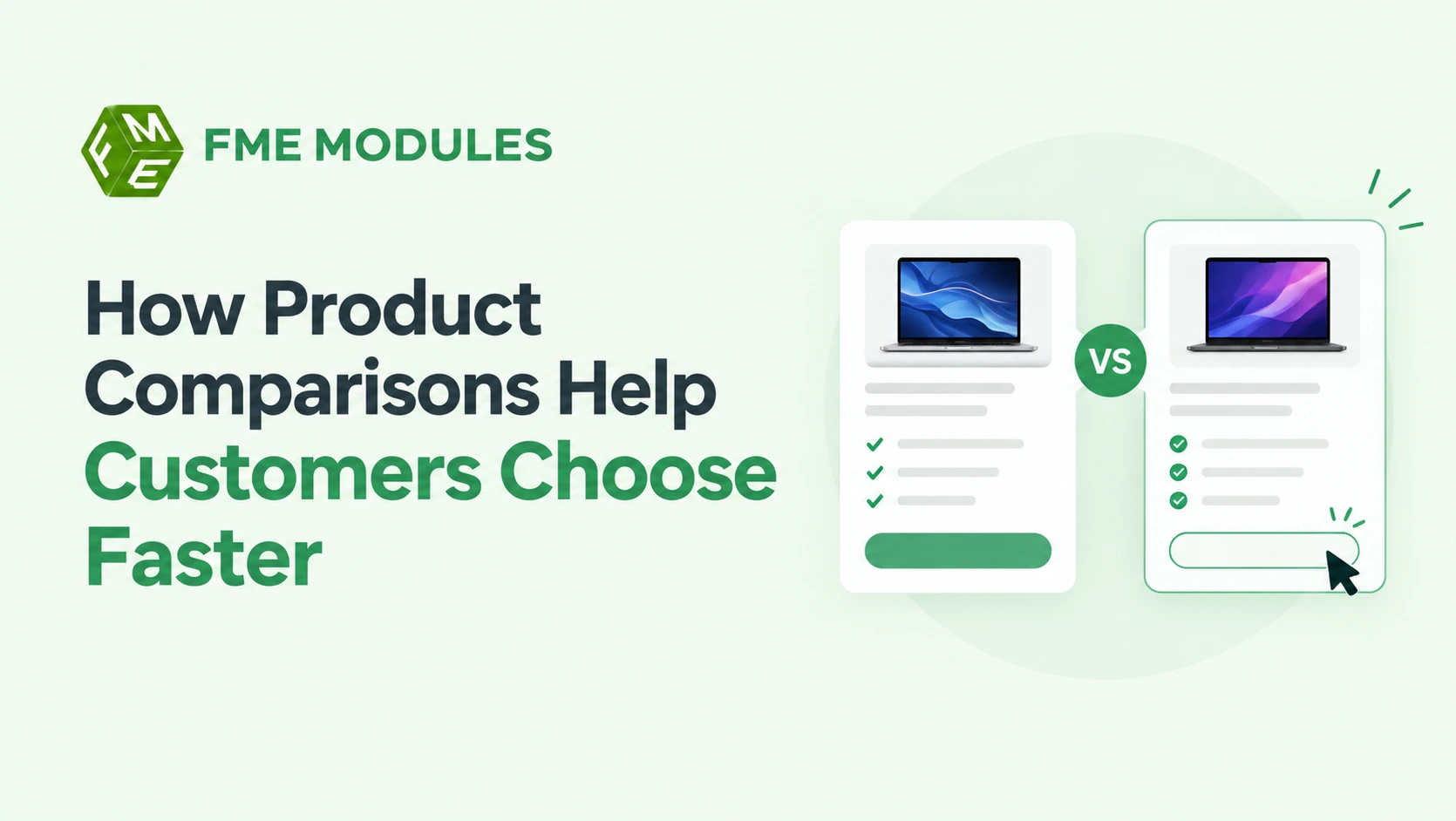 Les comparaisons de produits peuvent-elles aider les clients à choisir plus rapidement ?